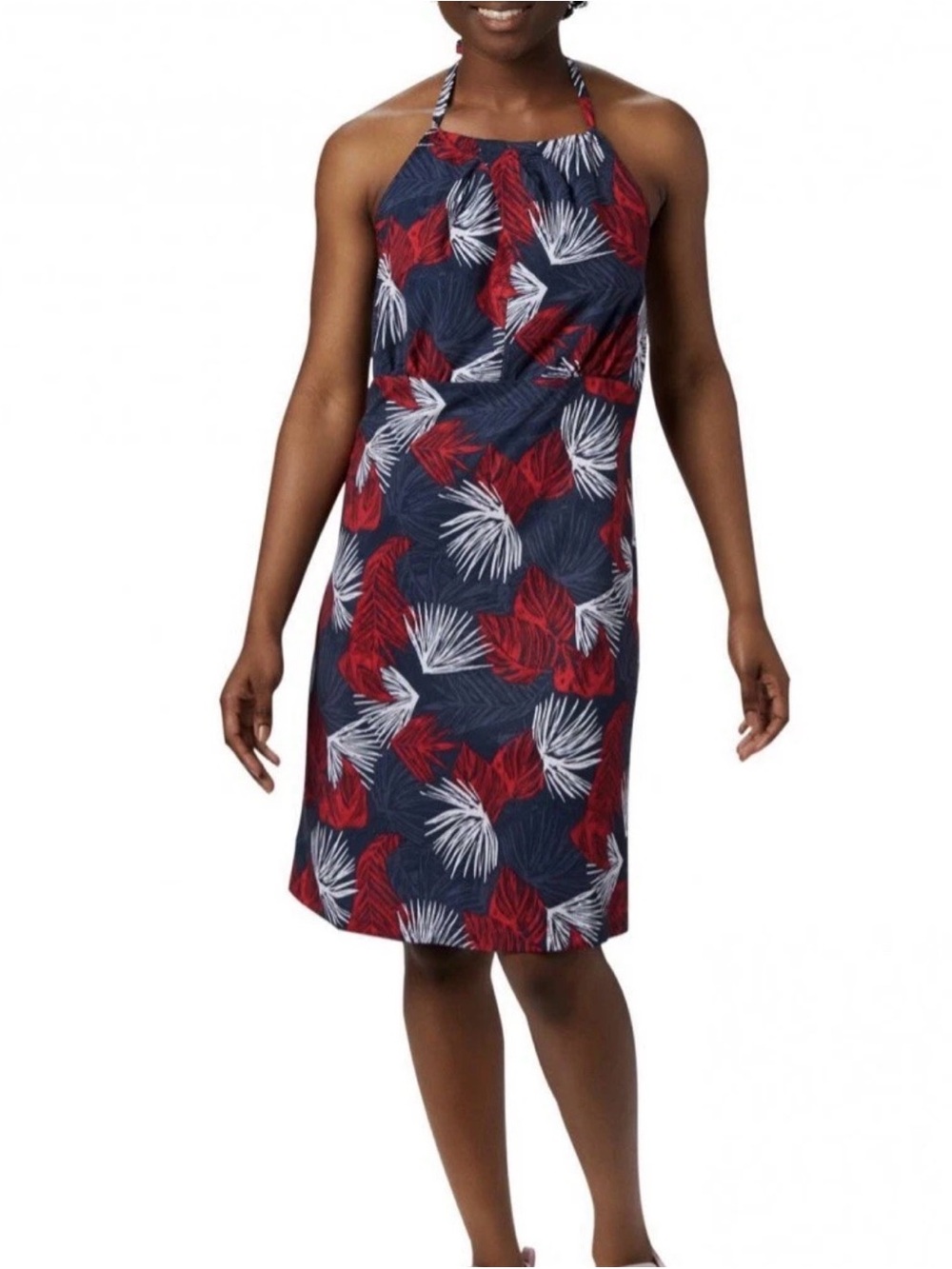 Columbia PFG Women's XS Armadale II Halter Top Dress UPF Omni Wick NEW. 1305